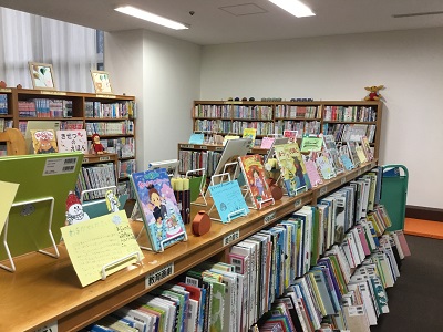 天台小学校POP展示のPOP写真